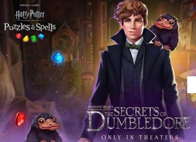 Harry Potter: Puzzles & Spells celebrates 'Fantastic Beasts- The Secrets of  Dumbledore' with a series of in-game events